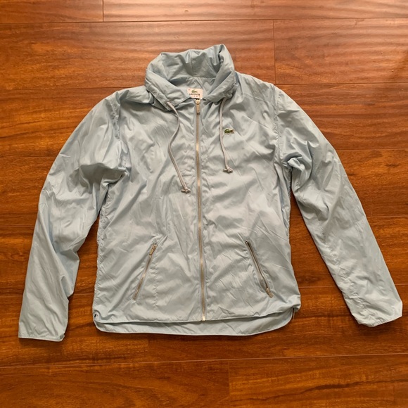 lacoste sport windbreaker jacket